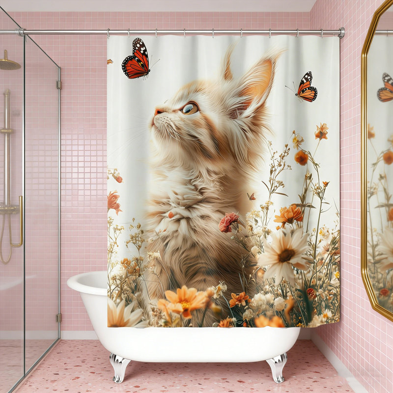 Ensemble de rideau de douche Rustic Forest
