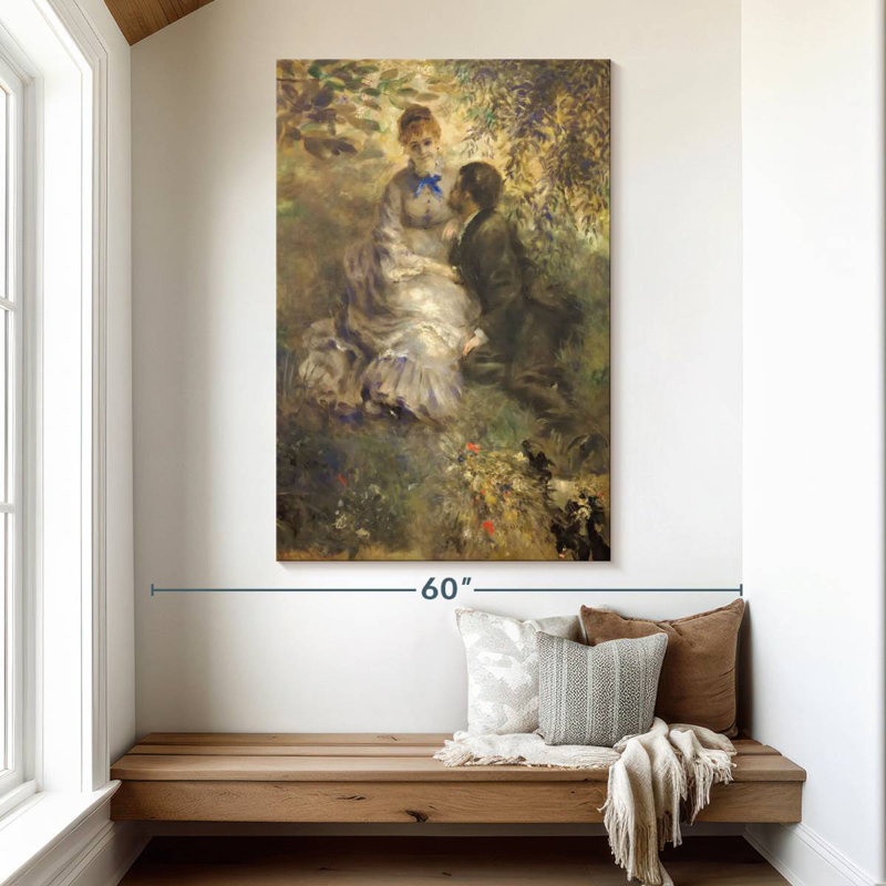 Hardie The Lovers 1875, 51" H x 34" W