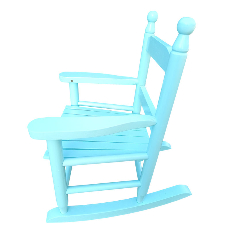 Chaise berçante en bleu S, Bleu clair