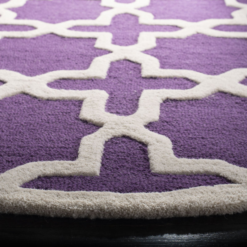 Tapis géométrique en laine touffeté à la main Igna, Rectangle 2 pi x 3 pi