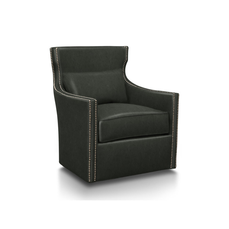 Upholstered Swivel Armchair, Salvador Asphalt