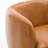 35" Wide Modern Swivel Faux Leather Upholstered Barrel Chair-1961733598-1960796057