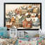 Winter Village III - reproduction sur toile-88505593-88505589