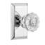 Studio Plate with Crystal Door Knob-70232967