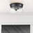Ayn Glass Flush Mount