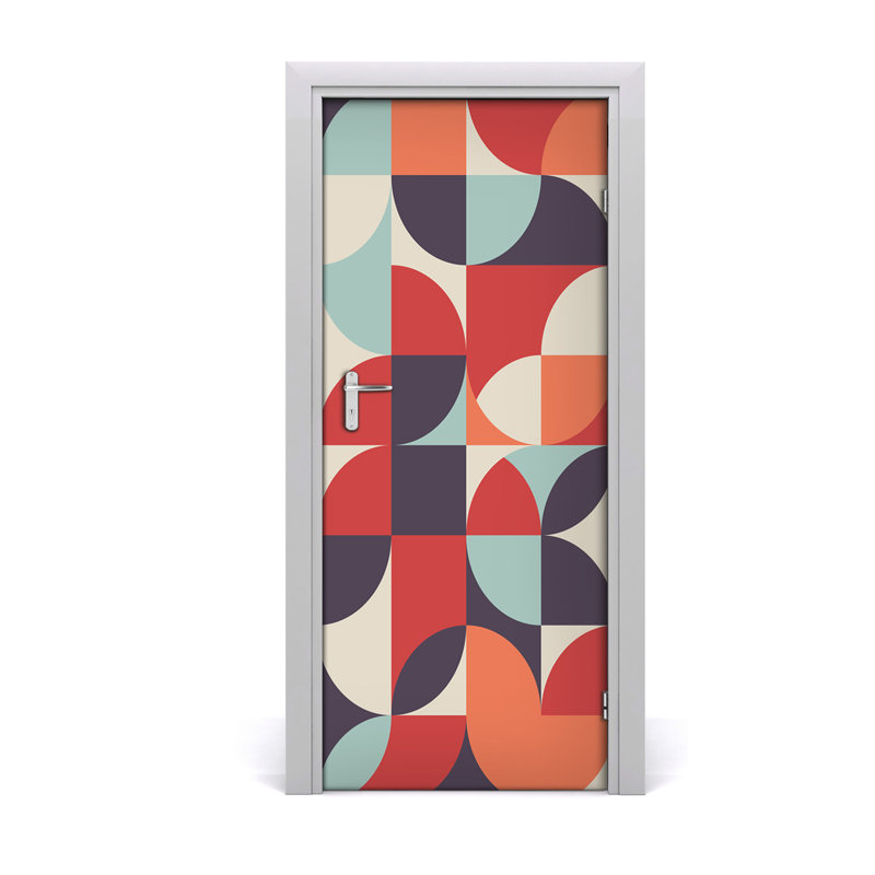 Abstract Door Decal