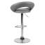 Cartwright Swivel Upholstered Adjustable Height Counter Stool with Metal Frame-42655709