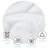 White circular background cloth