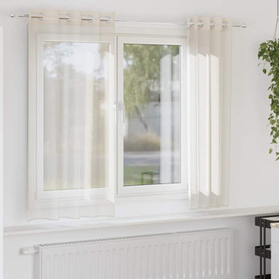 Fabric Room Darkening No Curtain Header Type Sliding Panel Pair