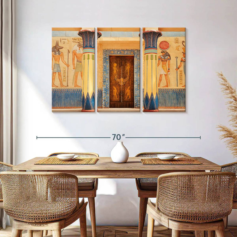 Sebbie Echoes Of Ancient Egypt, 36" H x 57" W