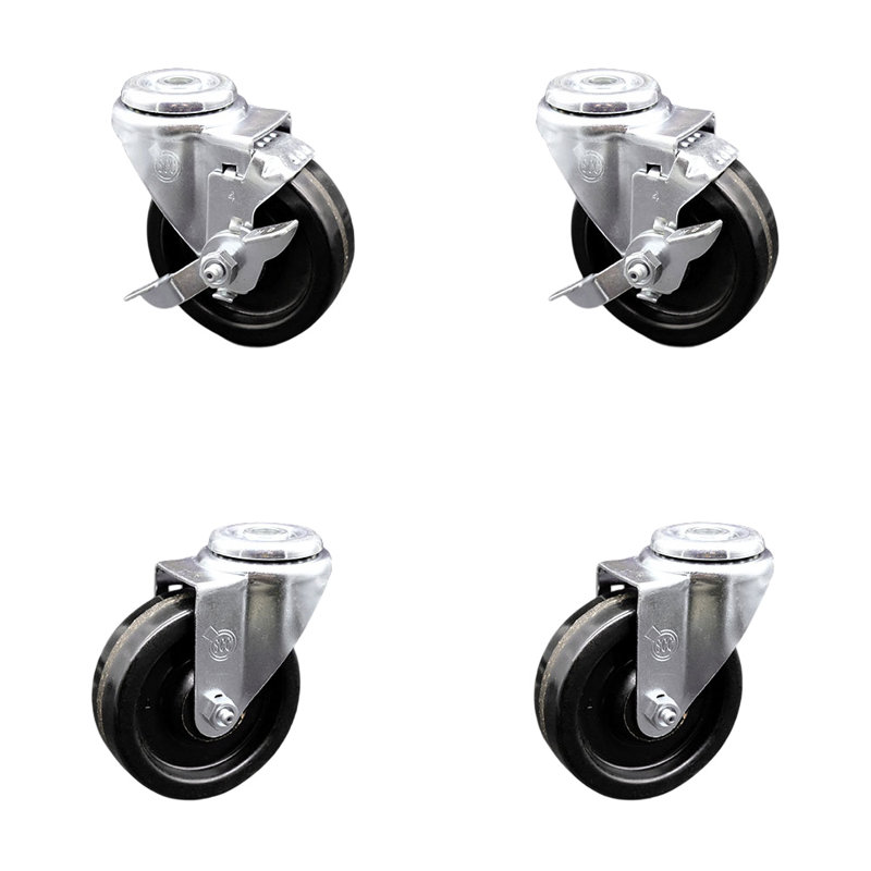 4-Piece Phenolic Caster Set