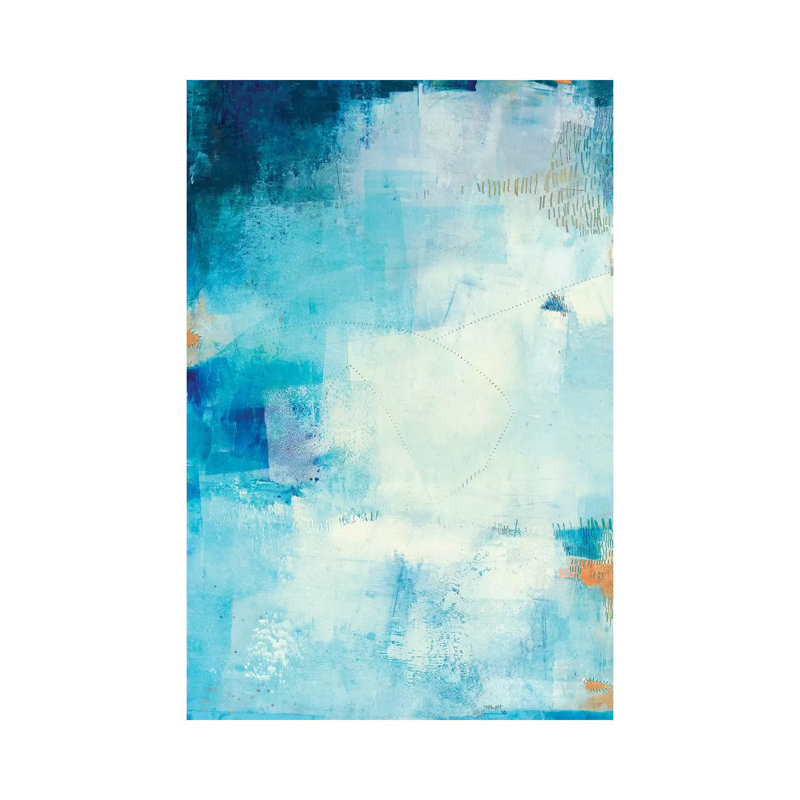 Kenning I by Sue Jachimiec - Wrapped Canvas Painting, 30.48 cm H x 45.72 cm W