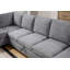 Canapé modulaire en chenille l 137 po Samara