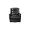 Fauteuil inclinable pivotant en cuir-231490962