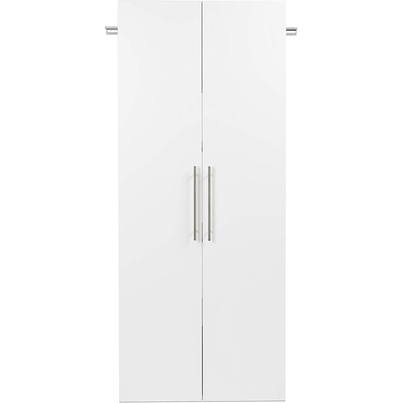 Grande armoire de garage - Blanc - Armoire de salle de bain murale, rangement, garage / cuisine / buanderie