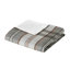 Housse de couette pour lit double / grand 3 pièces en microfibre à motif écossais rétro