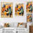Vinyl Record Retro Vinyl II - Music Print on Canvas-2044632641-2044632642