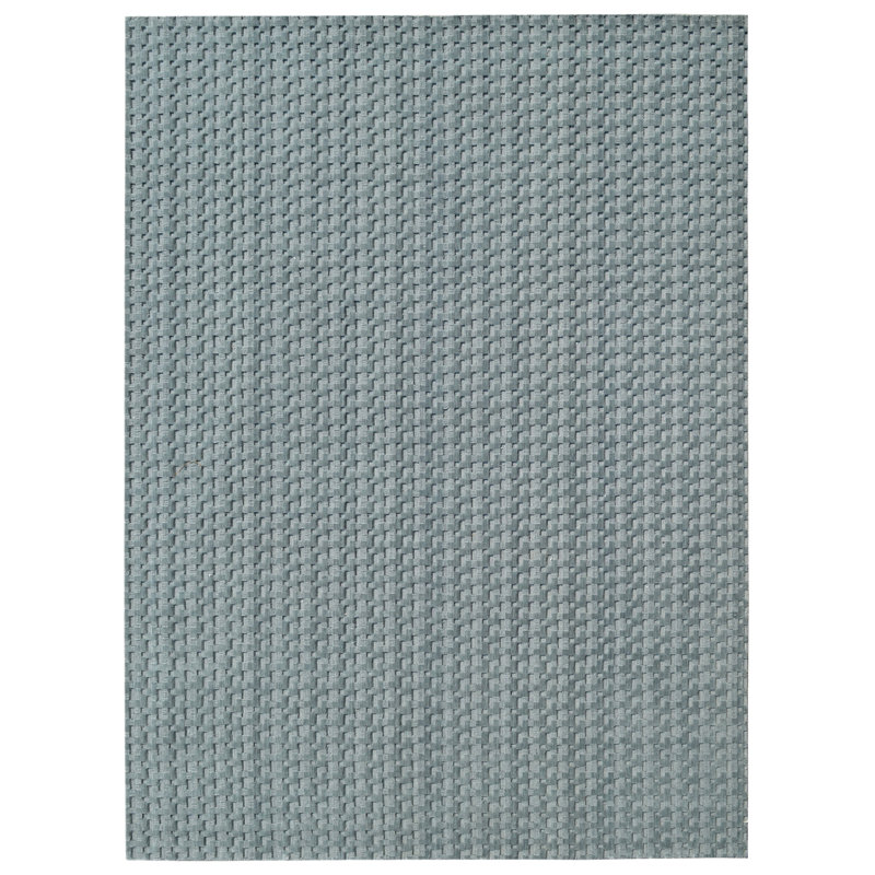 Monroe Wool Geometric Area Rug in Blue, Rectangle 10' x 14'