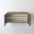 Abstract Block Cabinet-Left-Silver