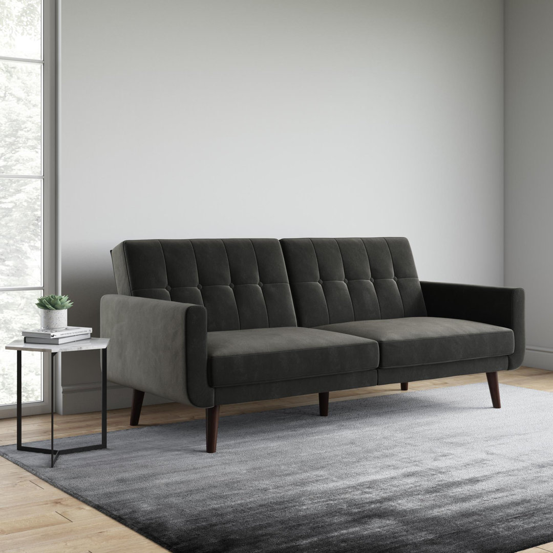 2-Sitzer Sofa Latitude aus Samt