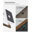 Cadres 4 po x 6 po, ensemble de 12 cadres photo pour décoration murale, façade en verre, assemblage requis, brun rustique