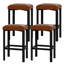Counter Stool with Metal Frame-1579358531