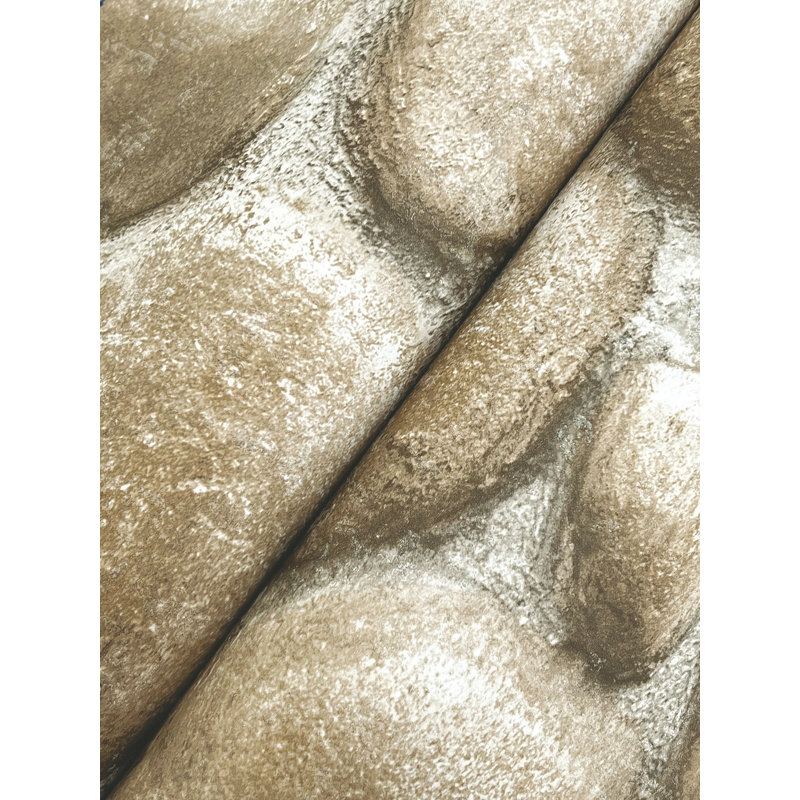 Root Rock Wallpaper, Beige