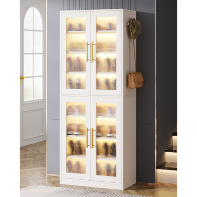 Kendricks 24 Pair Shoe Storage Cabinet