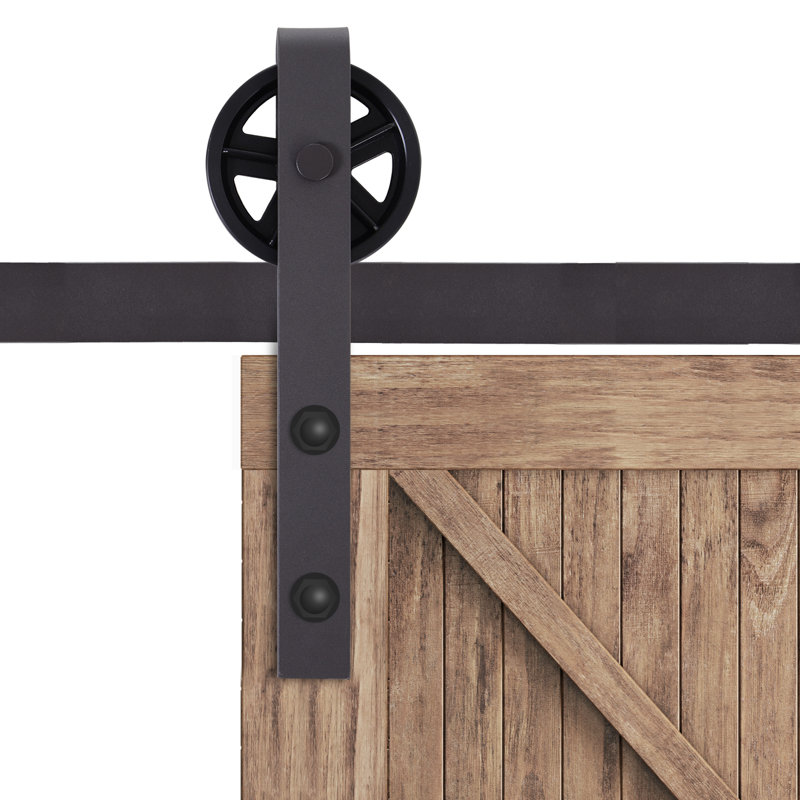 Modern Standard Single Barn Door Hardware Kit