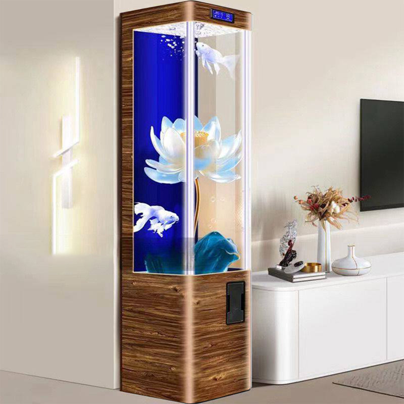 Aquarium 30-35 gallons, Walnut, 19.69