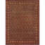 Wool Oriental Area Rug in Rust-1222834016