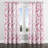 For Girls Abstract Florals Curtains for bedroom - Delicate Petal Dust Twin Grommet Curtain - 1 Panel-2102533559-2102533563