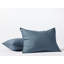Couvre-oreiller en percale organique froissé standard-73582132-125283063
