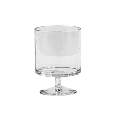 Stacking Acrylic Clear Wine Glass + Reviews