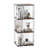Jamisen Bookcase, Display Cabinet Curio Cabinet, Floor Standing Bookshelf, Acrylic and Wood-559913887