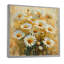 Jaune et blanc, marguerites d'été, fleurs, explosion I - marguerites, art mural-773224413-773224411