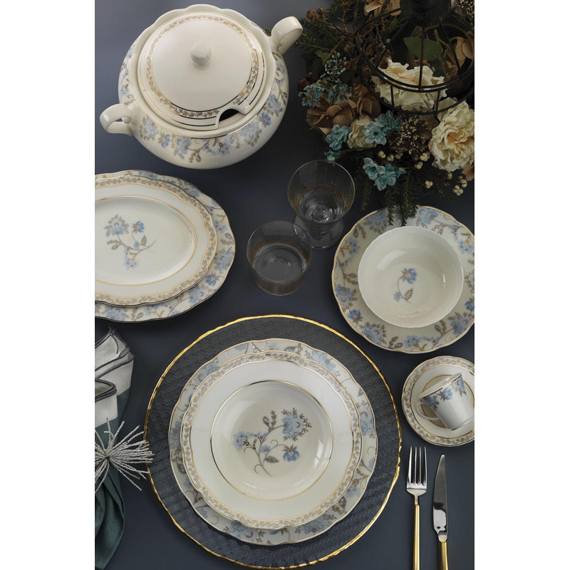 Ayrah Piece Dinnerware Set - Service for 12