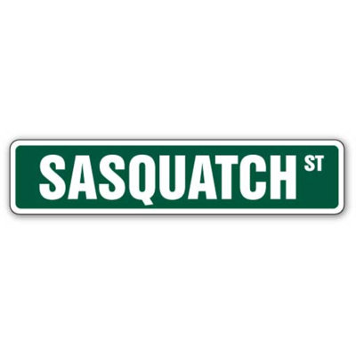Enseigne de Street Sasquatch