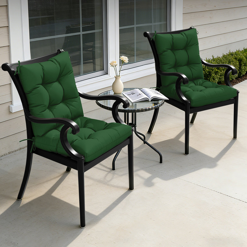 Indoor And Outdoor 5"  Seat/Backcushion, Hunter Green