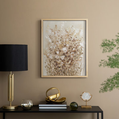 Flourishing II Framed Print - Solid Wood