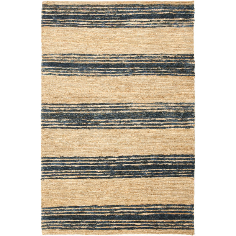 Cutter Striped Hand Woven Area Rug, Rectangle 183 x 274 cm