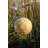 Stella Sunflower Print 12" Globe Solar Lantern - Persimmon-108587240