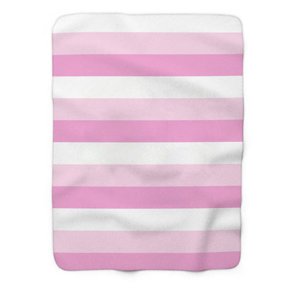 Symbol Pink - 1 Piece Premium Sherpa Blanket