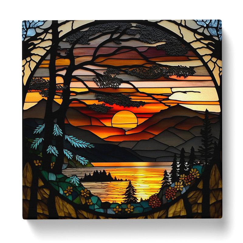 Modern Wall Art - Wrapped Canvas, 50cm H x 50cm W