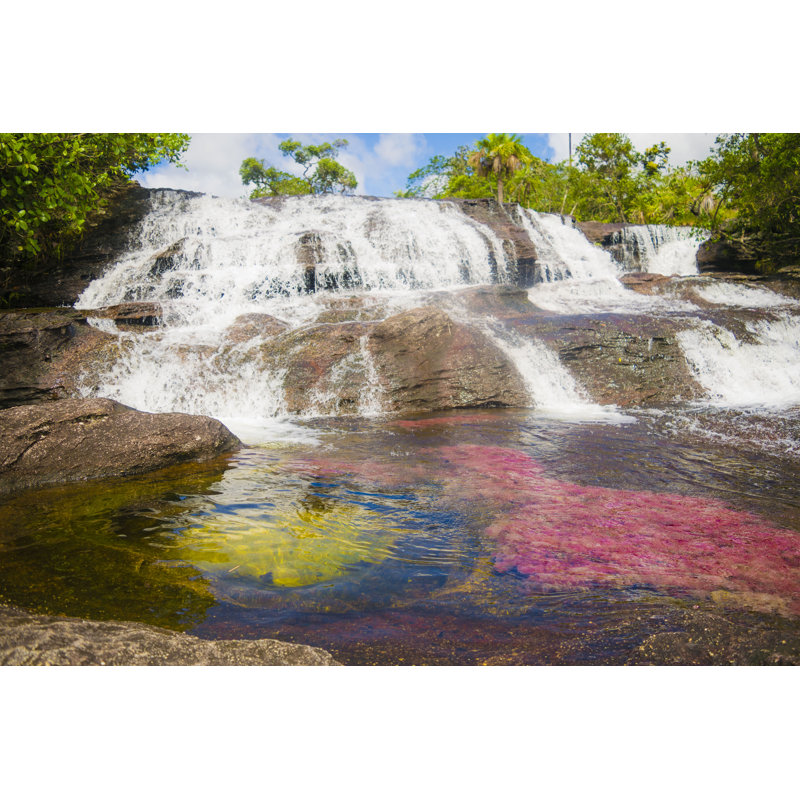 SPOUT CRYSTALS by Jose Carlos Zapata Flores - Wrapped Canvas Print, 30cm H x 46cm W x 3.8cm D