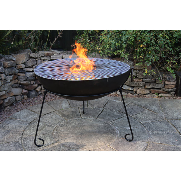 Antique Outdoor Cast Iron Fireplace BBQ Grill Fire Pit - China BBQ Grill  and Corten Steel price