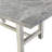Amonti 6 - Person Marble Top Four Leg Dining Set