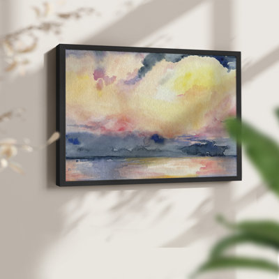 Prism Seascape III - Reproduction encadrée - Restickable