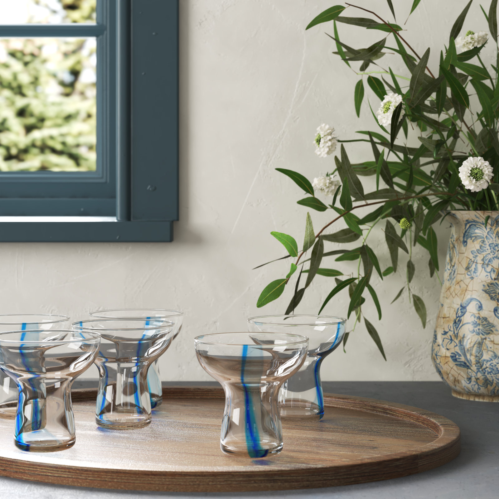Blue Ribbon Libbey Stemless Margarita Glasses