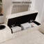 Canapé modulaire en forme de L de 82 po, canapé-lit escamotable pour salon, canapé à assise profonde en chenille modulaire, méridienne réversible, rangement, poches latérales-892492237